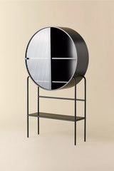 Lucy Storage Bar Cabinet - Matt Black