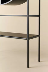 Lucy Storage Bar Cabinet - Matt Black