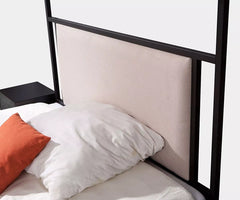 Casa Verde Iron Canopy Bed