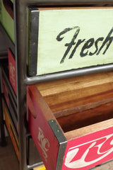 Antique Soda Pop Chest Of Drawers