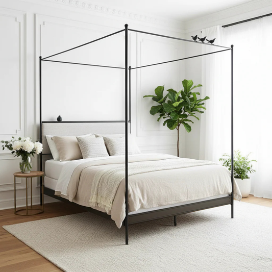 The Wire Breeze Canopy Bed