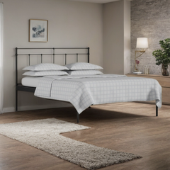 Greystone Iron Bed