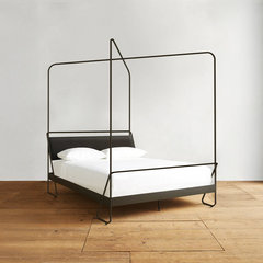 Brookwell Forged Iron Canopy Bed