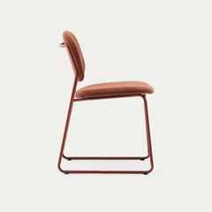 Meli terracotta Finish Dining Chair