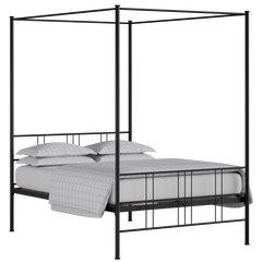 Ashcroft Forged Iron Canopy Bed