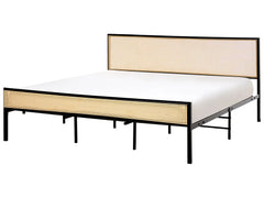 Vinecraft Rattan Iron Bed