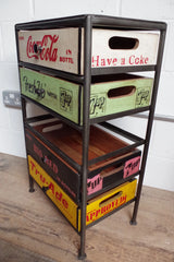 Antique Soda Pop Chest Of Drawers