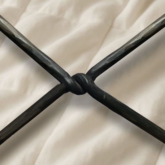 Twistline Iron Bed