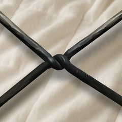 Twistline Iron Bed
