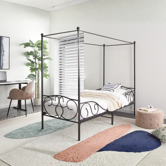 Verona Iron Canopy Bed