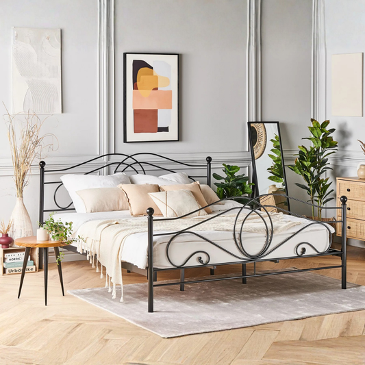 Willow Twist Iron Bed