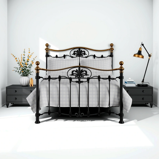Edencrest Iron Bed