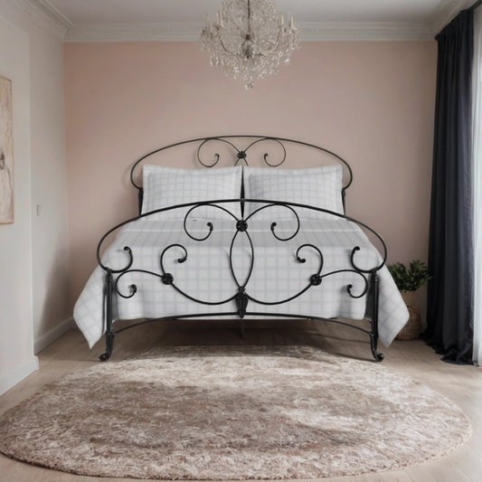 Marcelline Iron Bed