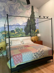 The Wire Breeze Canopy Bed