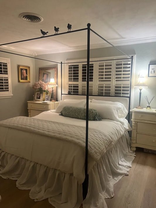 The Wire Breeze Canopy Bed