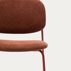 Meli terracotta Finish Dining Chair