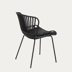 Surpik Black Finish Dining Chair