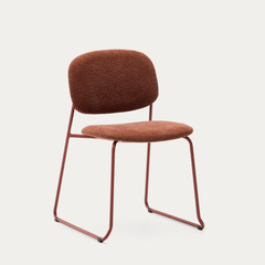 Meli terracotta Finish Dining Chair