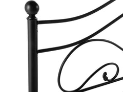Willow Twist Iron Bed