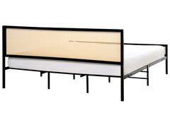 Vinecraft Rattan Iron Bed