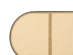 Aurelia Rattan Iron Bed